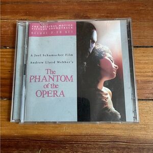 The Phantom of the Opera Soundtrack CD - Black and White Cover
